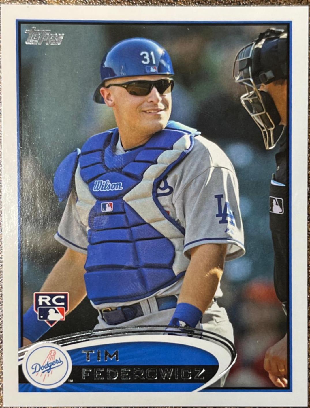 Tim Federowicz #253 Baseball Cards 2012 Topps