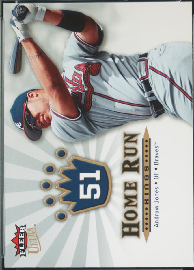 Andruw Jones #HRK3 Baseball Cards 2006 Ultra Home Run Kings