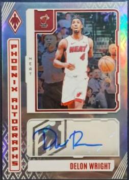 Delon Wright #PA-DEL Basketball Cards 2023 Panini Phoenix Autograph
