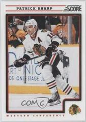 Patrick Sharp #117 Hockey Cards 2012 Score Prices