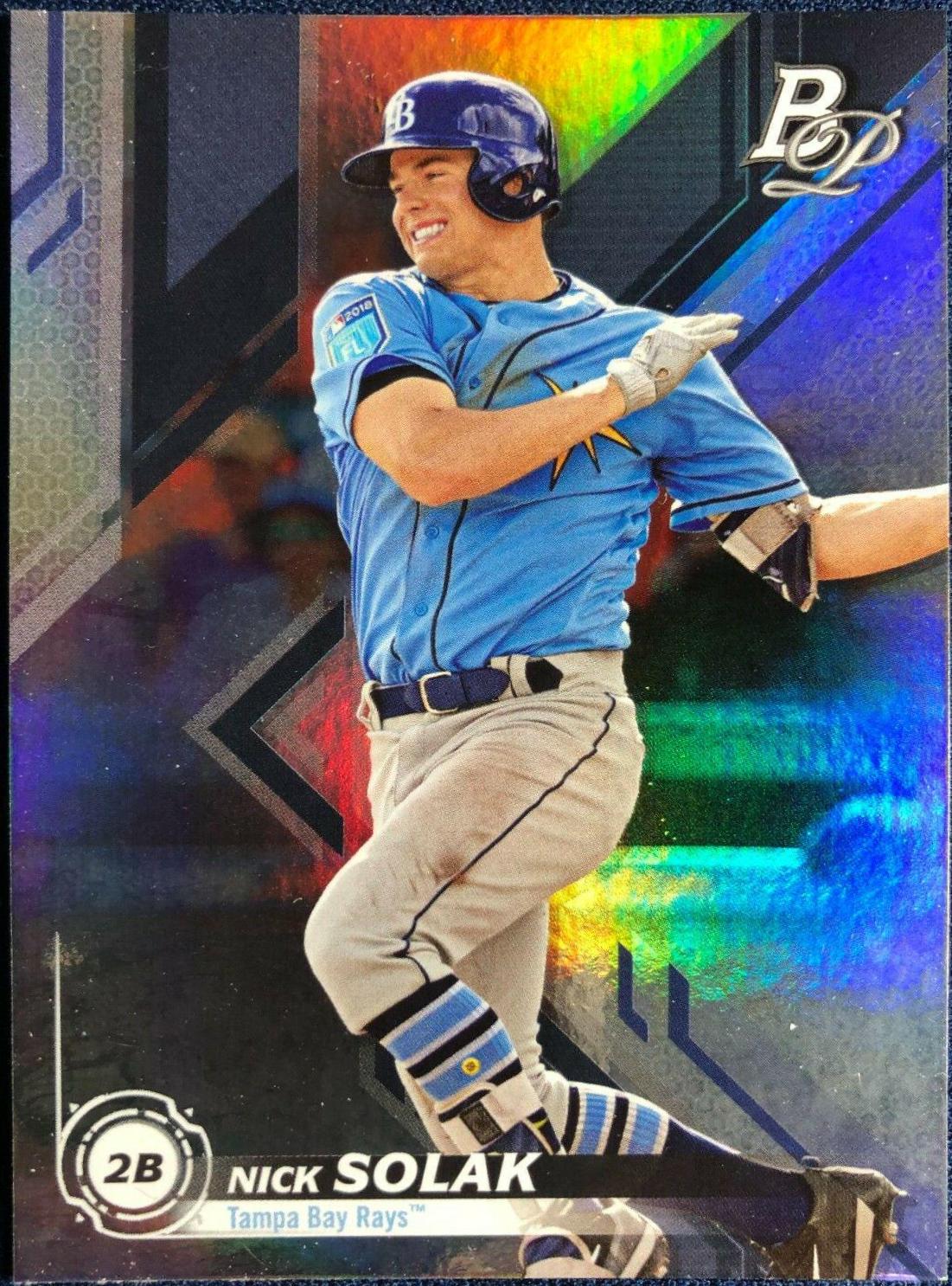 Nick Solak #TOP-16 2019 Bowman Platinum Baseball Top Prospects