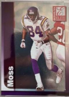 Randy Moss #104 1999 Panini Donruss Elite Football