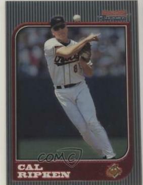 Cal Ripken #14 Baseball Cards 1997 Bowman Chrome