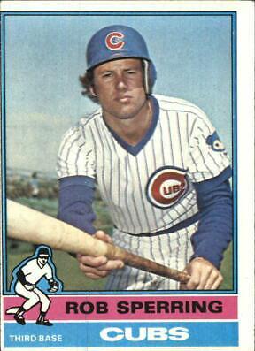 Rob Sperring #323 Baseball Cards 1976 Topps