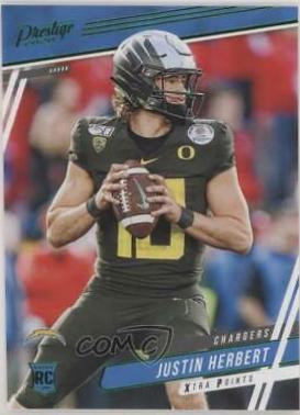 Justin Herbert #266 2020 Panini Prestige Football