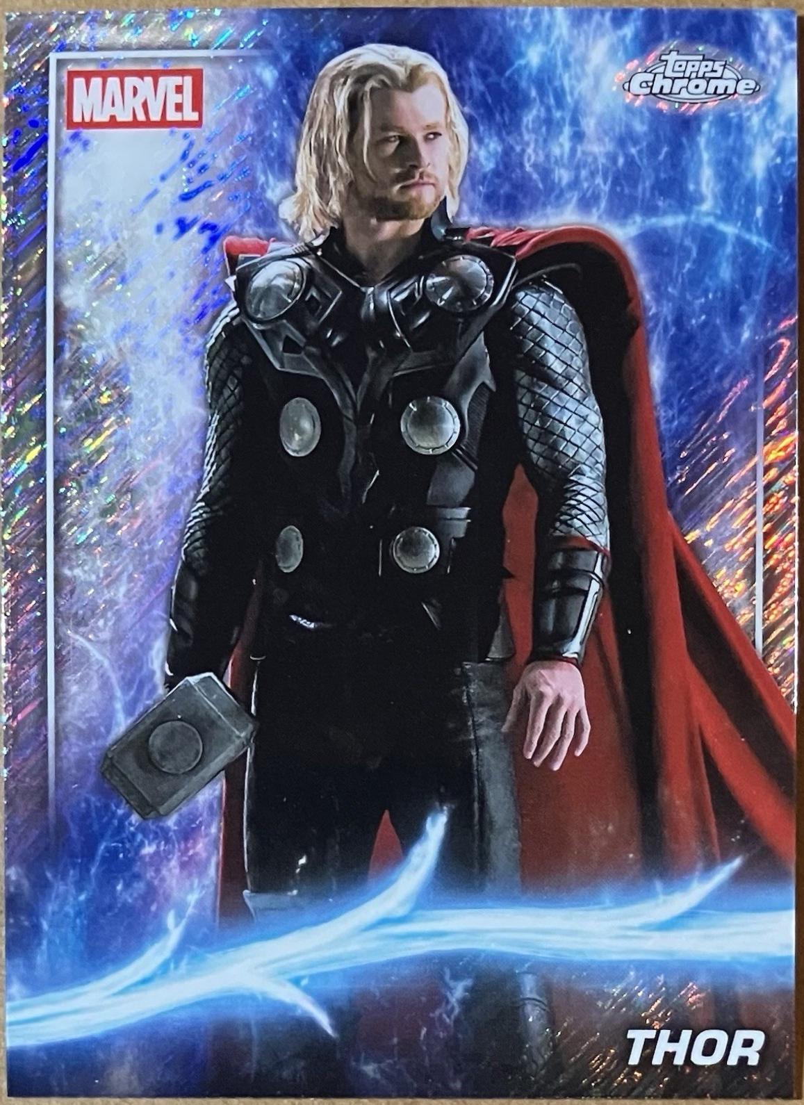Thor [Shimmer Refractor] #10 Prices | Marvel 2025 Topps Chrome Studios ...