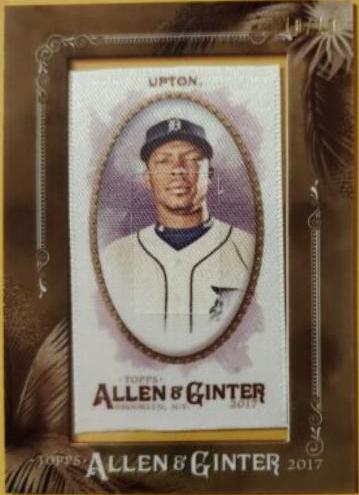 Justin Upton [Mini Framed Cloth] #94