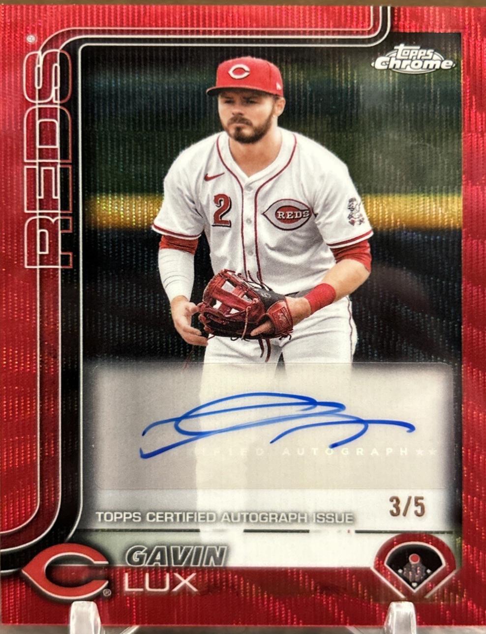 Gavin Lux [Red Wave Refractor] #AC-GL