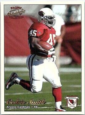 Cedric Smith #10 Football Cards 1997 Pacific Philadelphia