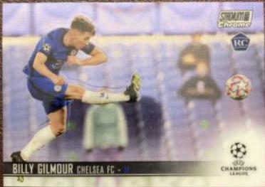 Billy Gilmour #12 Soccer Cards 2020 Stadium Club Chrome UEFA Champions League
