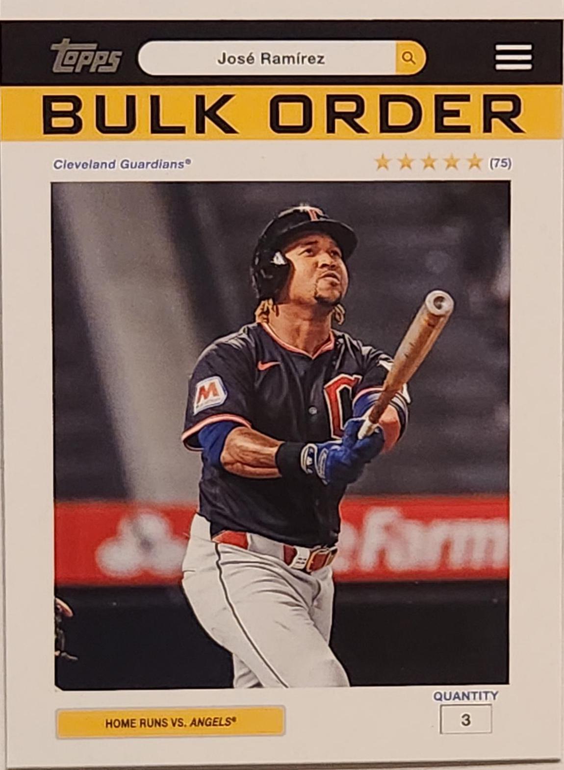 2026 Jose Ramirez #BO-5