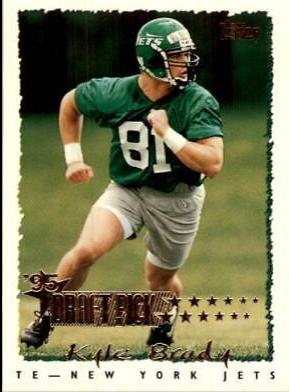Kyle Brady #226 Football Cards 1995 Topps