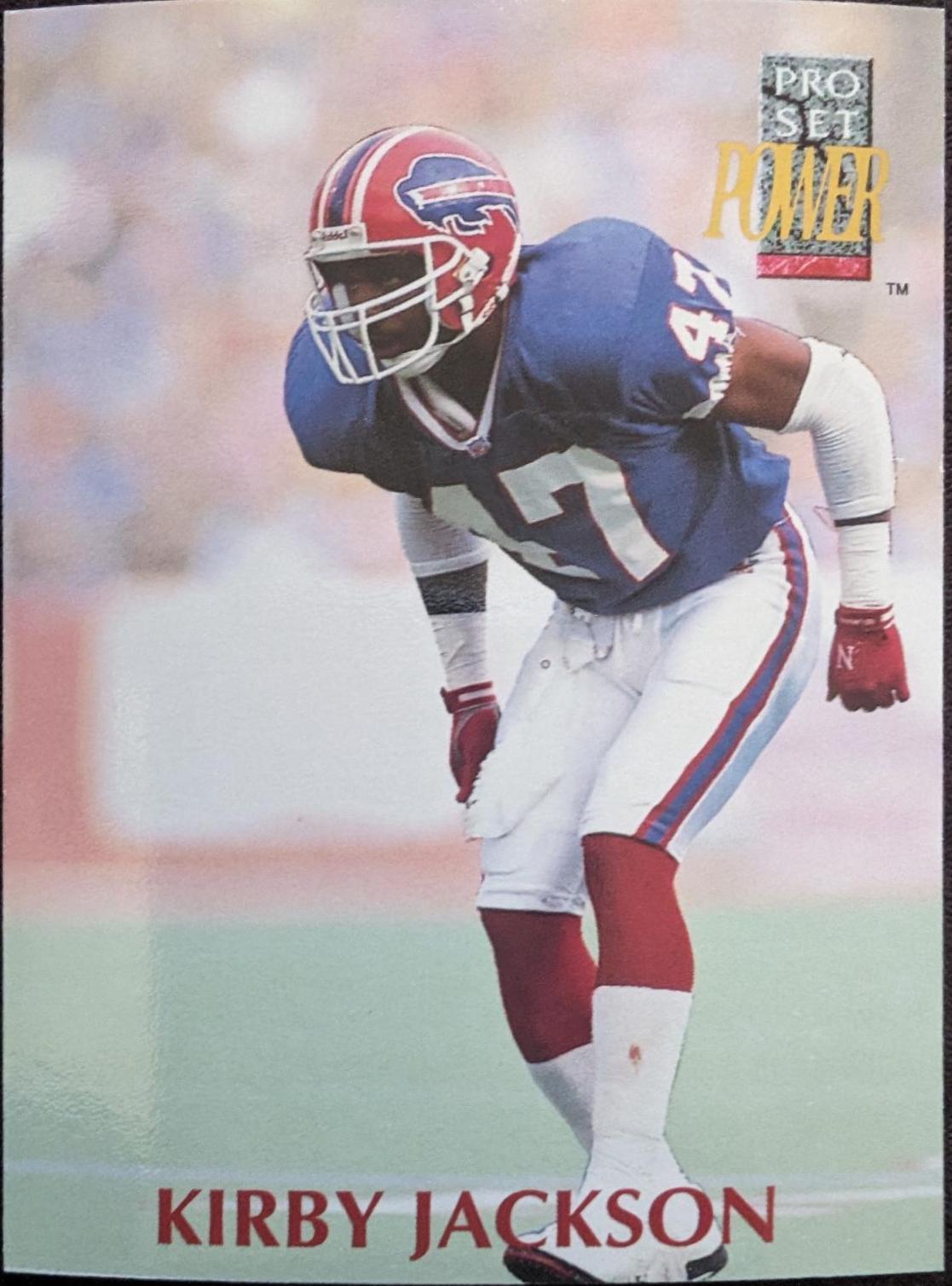 Kirby Jackson #47 Football Cards 1992 Pro Set Power