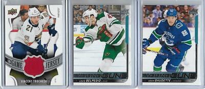 Vincent Trocheck #GJ-VT Hockey Cards 2018 Upper Deck Game Jersey