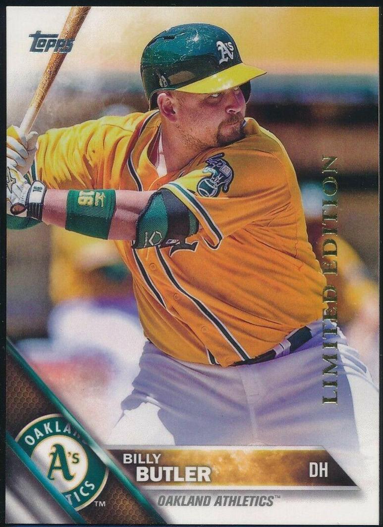 Billy Butler #17 Baseball Cards 2016 Topps Limited Edition