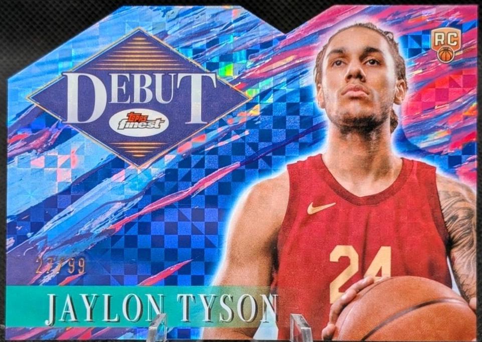 Jaylon Tyson [Blue X-Fractor] #D-16