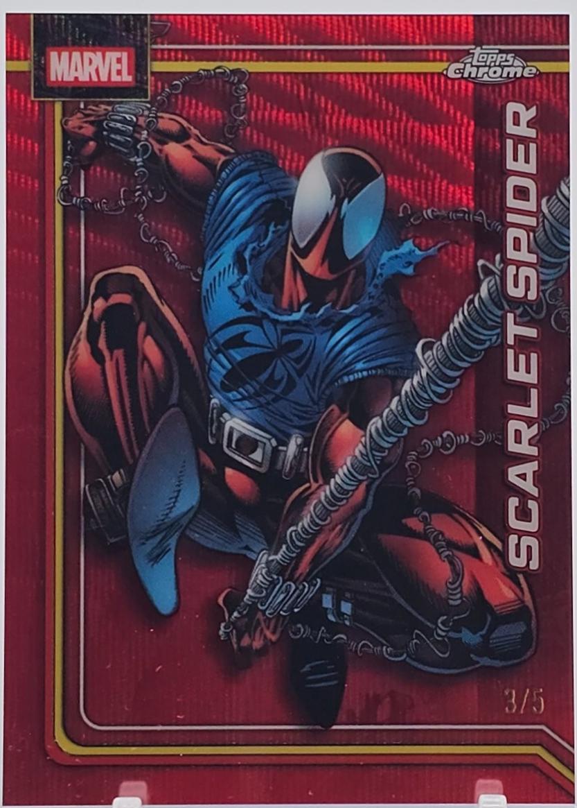 Scarlet Spider Red Wave Refractor