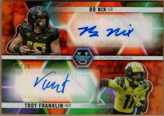 Troy Franklin, Bo Nix