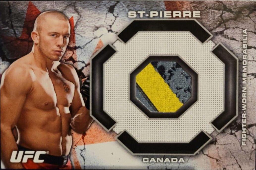 Georges St Pierre #BR-GS Ufc Cards 2013 Topps UFC Bloodlines Relics
