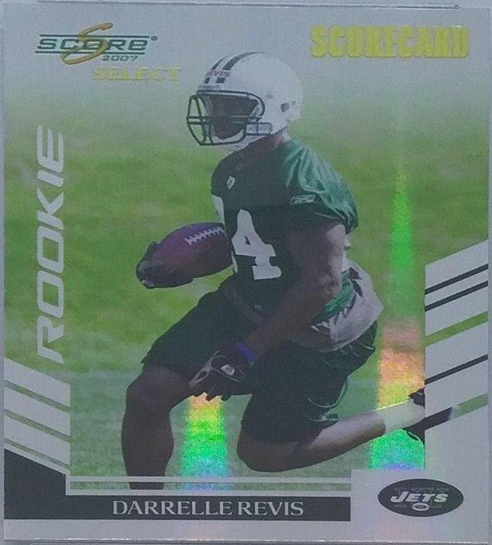 Darrelle Revis #411 Football Cards 2007 Panini Score Select
