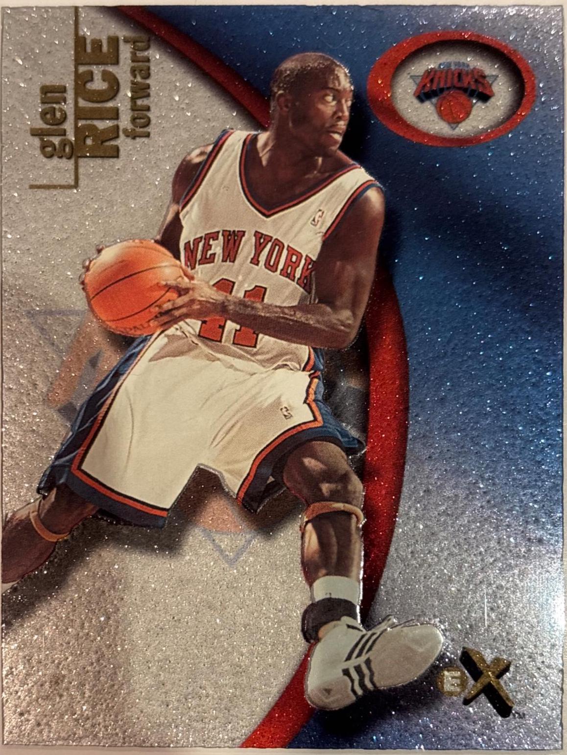 Glen Rice #61 2000-01 E-X Basketball