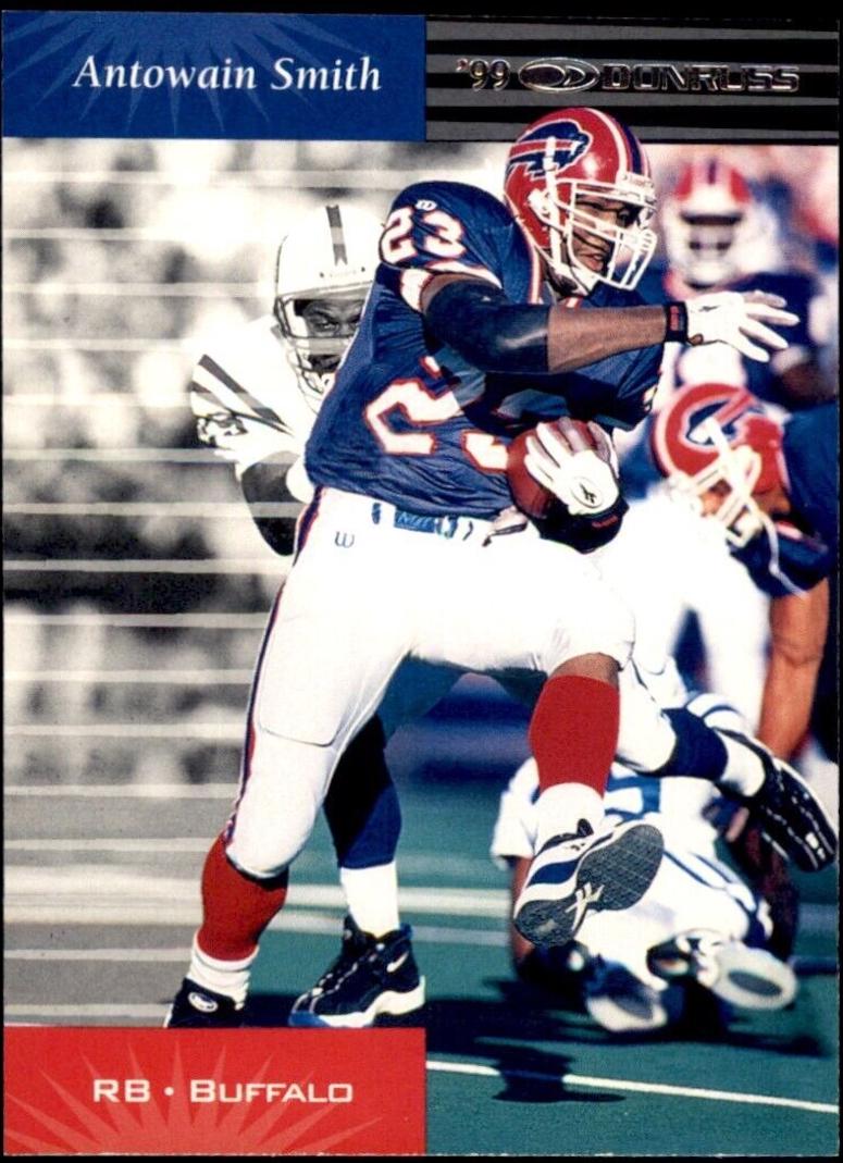 Antowain Smith #15 Football Cards 1999 Panini Donruss