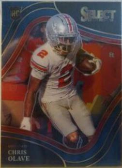 Chris Olave #105 Football Cards 2022 Panini Select Draft Picks
