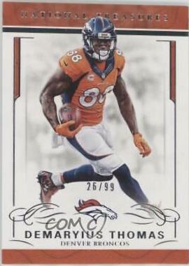 Demaryius Thomas #31 2016 Panini National Treasures Football