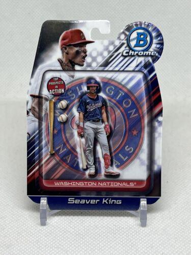 Seaver King #BIA-8 2024 Bowman Draft Baseball Bowman In Action