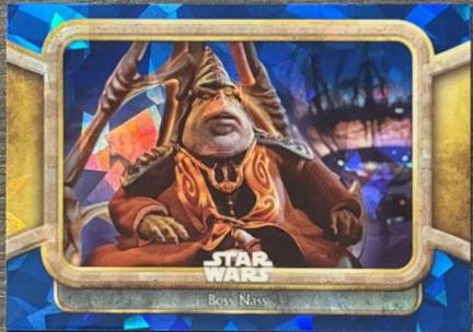 Boss Nass #19 Star Wars 2024 Topps Chrome Sapphire