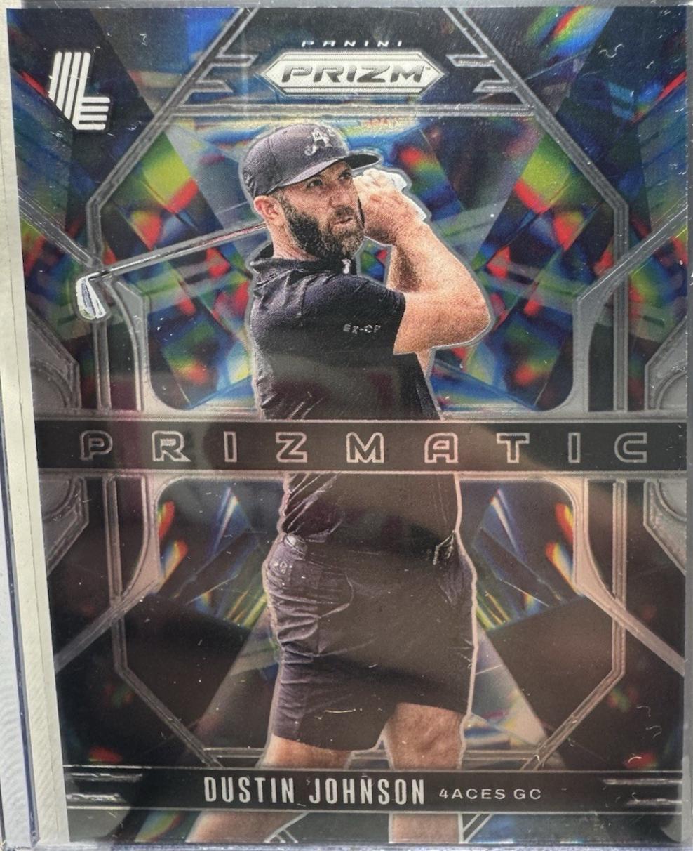 Dustin Johnson #11 2025 Panini Prizm LIV Prizmatic Golf