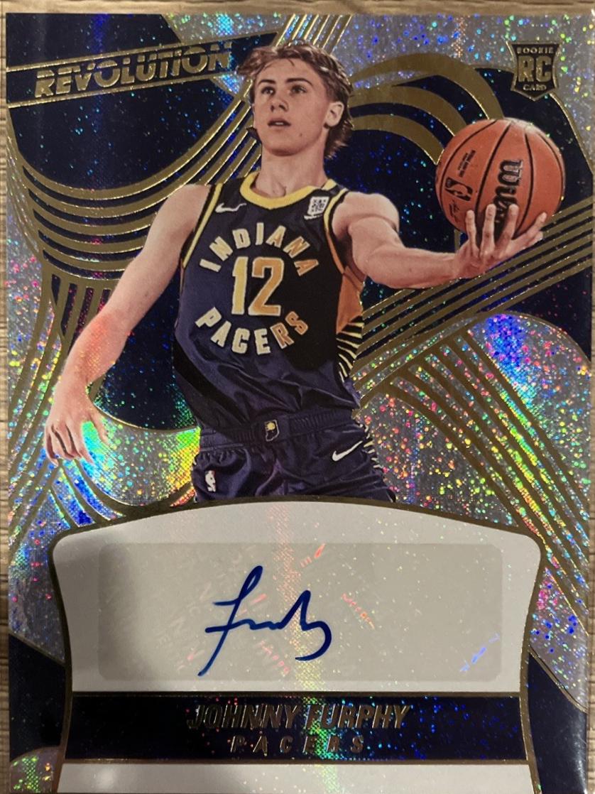 Johnny Furphy #19 2024 Panini Revolution Rookie Autograph Basketball