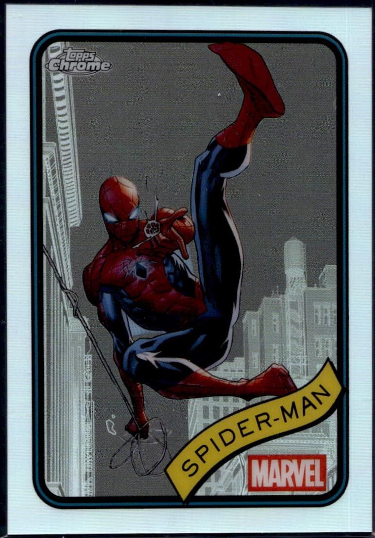 2025 Topps Chrome Spider-Man [Refractor] #101 card