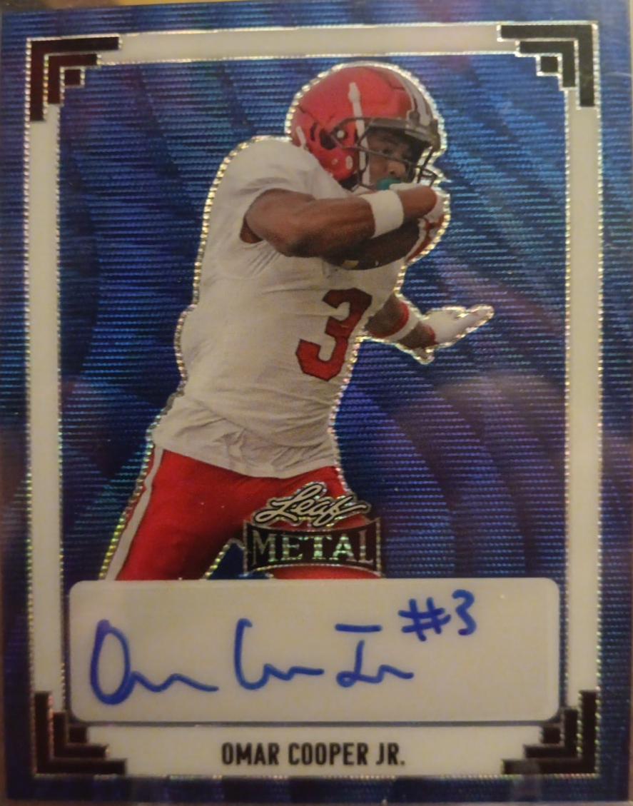 Omar Cooper Jr. [Blue Prismatic] #91A-OCJ
