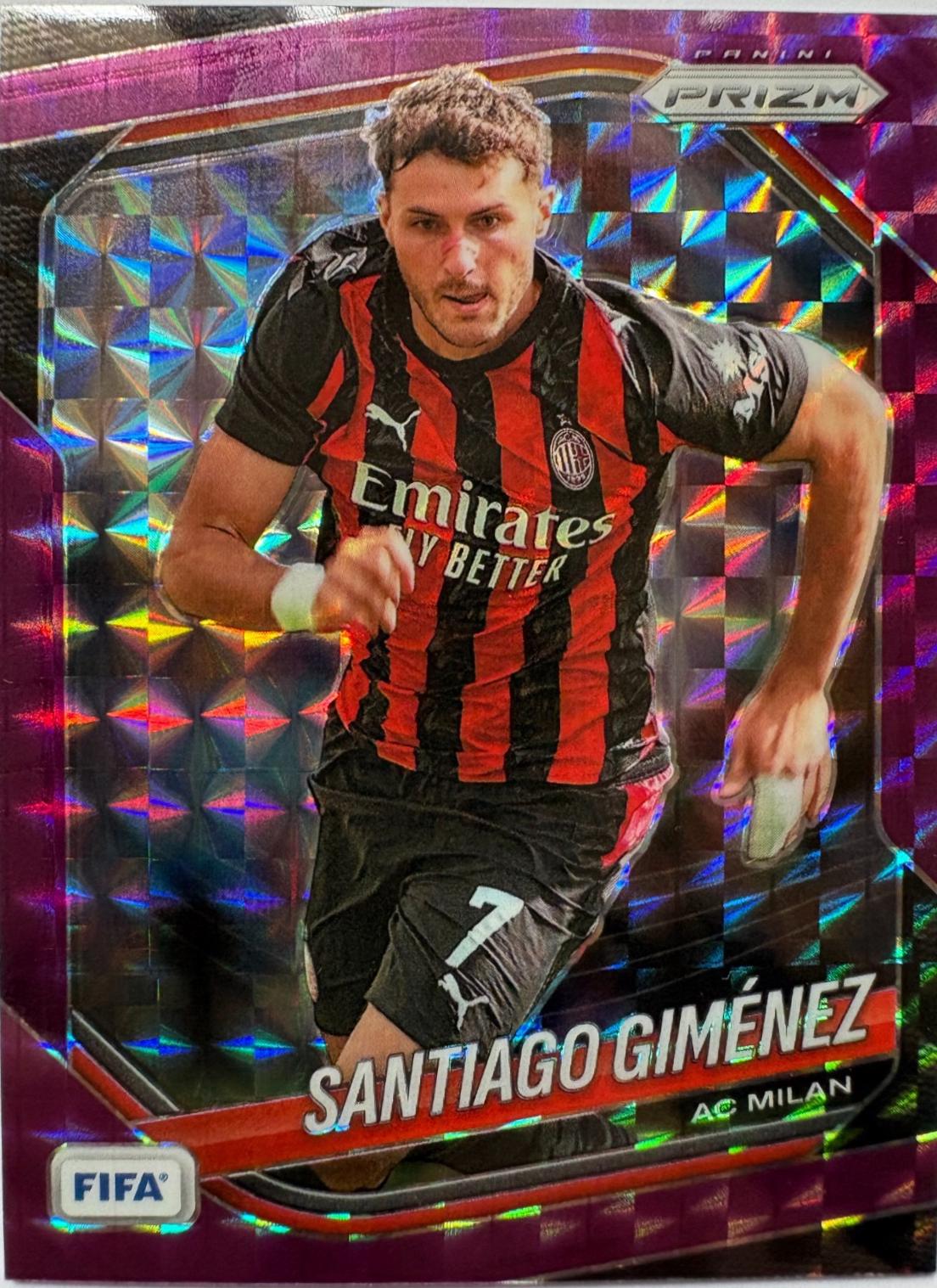 Santiago Gimenez [Purple Mosaic] #20