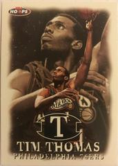Tim Thomas #102 Basketball Cards 1998 Hoops Prices