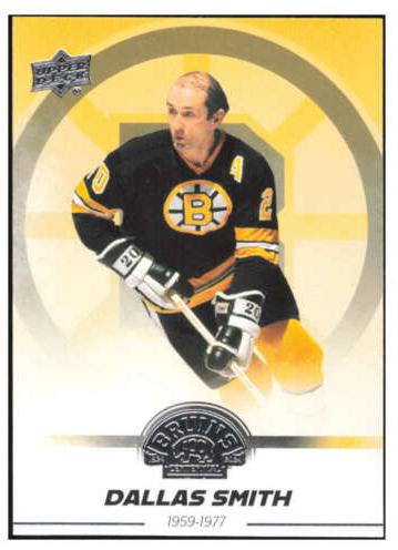 Dallas Smith #32 2023-24 Upper Deck Boston Bruins Centennial Hockey