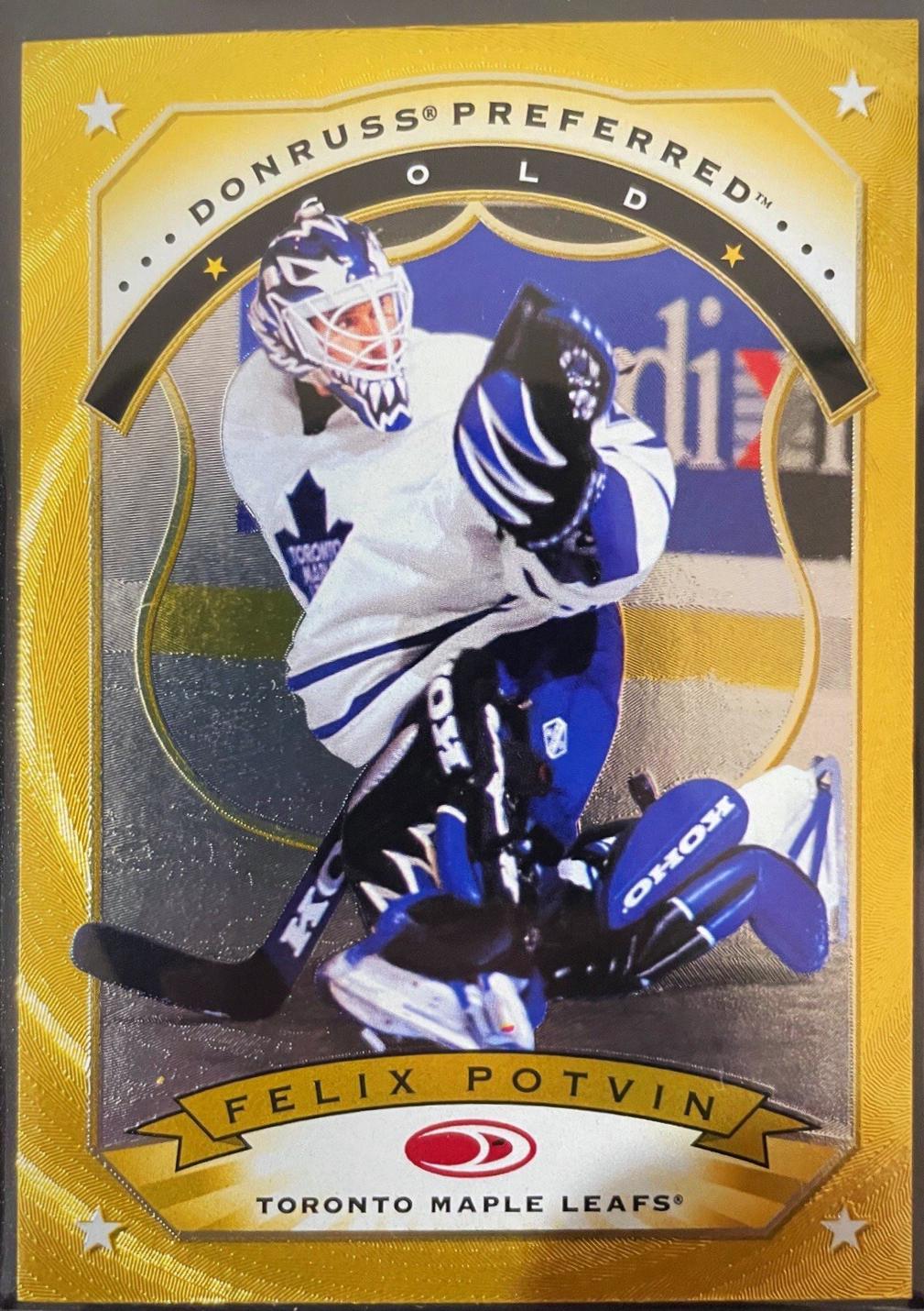 Felix Potvin #99 1997 Donruss Preferred Hockey