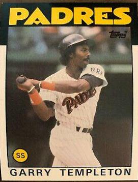 Garry Templeton (1986 Topps)
