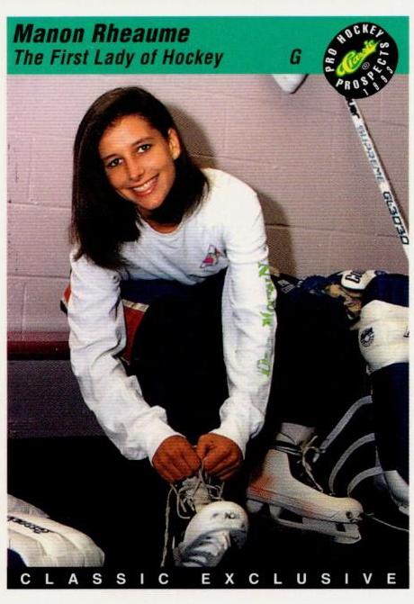 Manon Rheaume #3 1993 Classic Pro Prospects Hockey