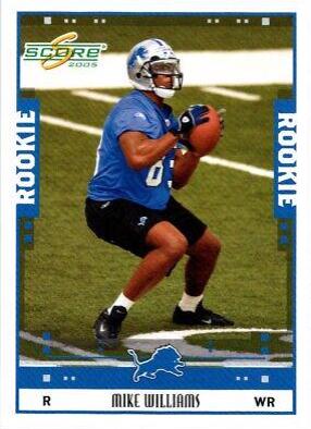 Mike Williams #340 Football Cards 2005 Panini Score