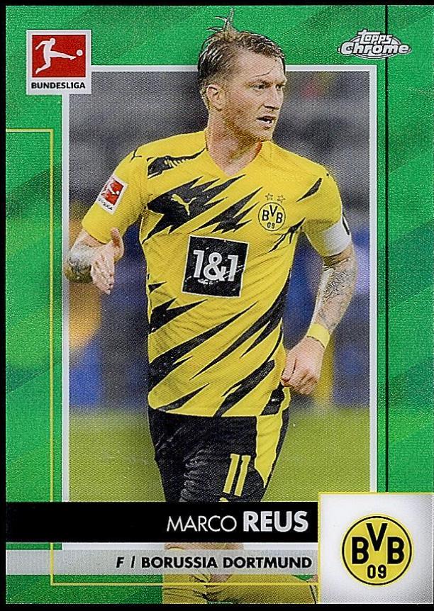 Marco Reus [Green Refractor] #30 Prices | 2020 Topps Chrome Bundesliga ...