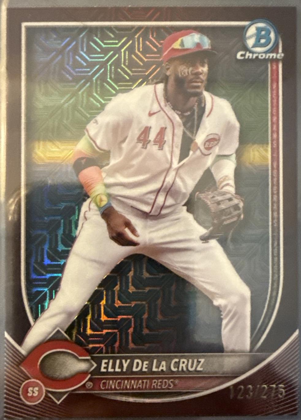 Elly De La Cruz [Burgundy Mojo] #44 Prices | 2025 Bowman