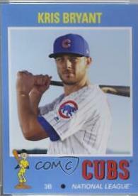 Kris Bryant #27 Baseball Cards 2019 Topps Throwback Thursday
