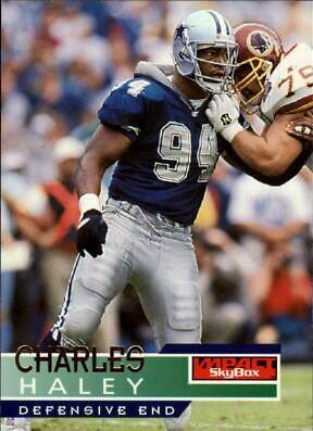 Charles Haley #35 Football Cards 1995 Skybox Impact