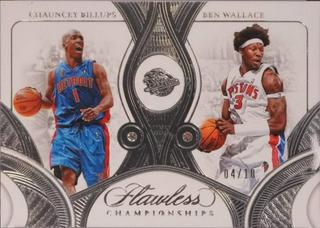Chauncey Billups/Ben Wallace
