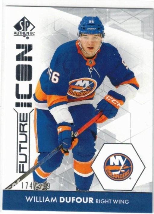 William Dufour #FI-27 Hockey Cards 2023 SP Authentic Future Icon