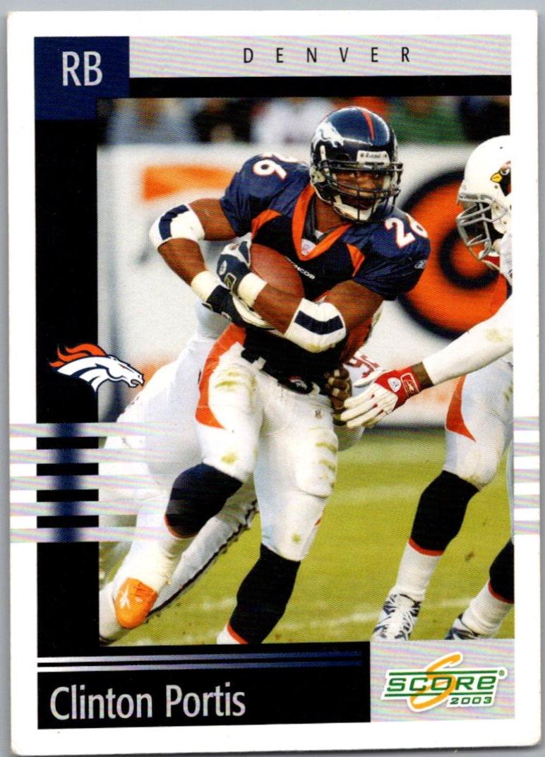 Clinton Portis #39 2003 Panini Score Football