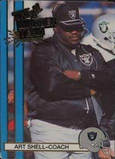 Art Shell #57 Football Cards 1990 Action Packed All Madden