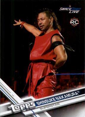 Shinsuke Nakamura #160 Wrestling Cards 2017 Topps WWE Then Now Forever